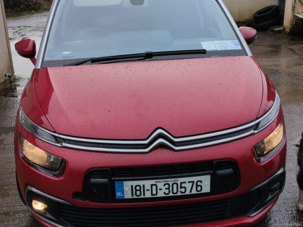 Citroen C4 Picasso MPV, Diesel, 2018, Red