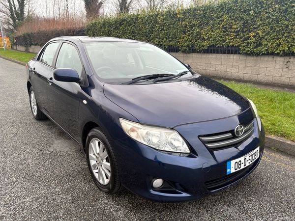 Toyota Corolla Saloon, Petrol, 2008, Blue