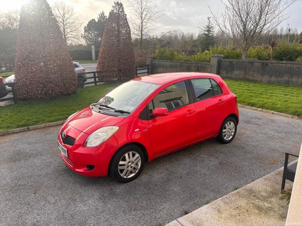 Toyota Yaris Hatchback, Diesel, 2008, Red