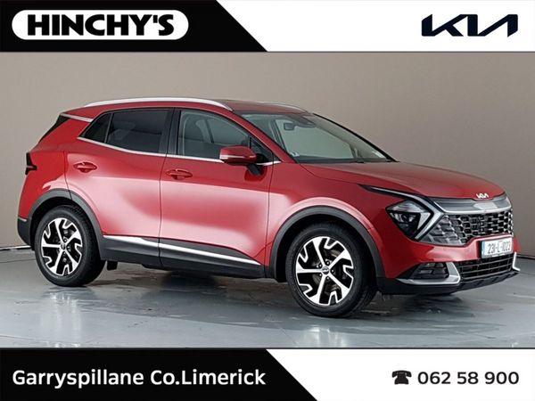 Kia Sportage SUV, Diesel Hybrid, 2023, Red