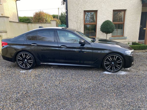 BMW 5-Series Saloon, Diesel, 2017, Black