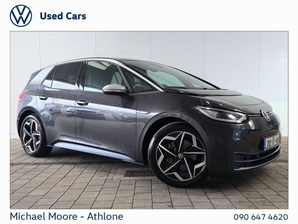 Volkswagen ID.3 Hatchback, Electric, 2020, Grey