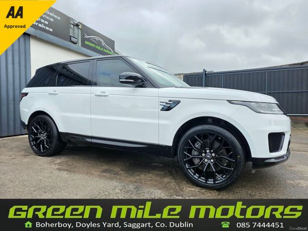 Land Rover Range Rover Sport SUV, Petrol Plug-in Hybrid, 2020, White