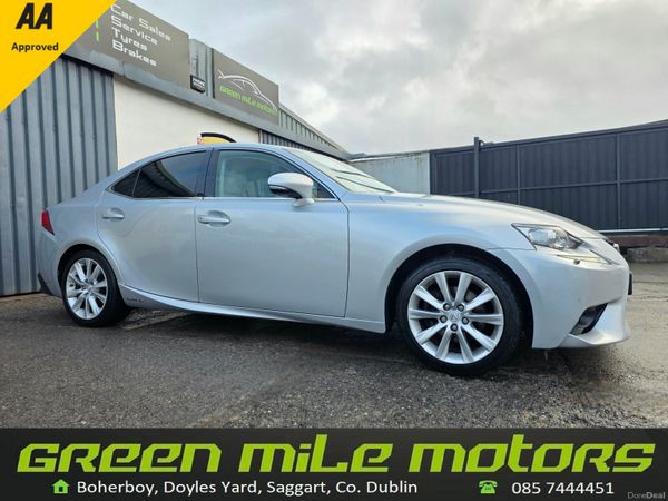 Lexus IS Saloon, Petrol Hybrid, 2015, Silver