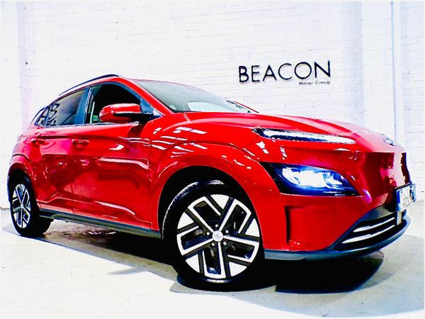 Hyundai KONA SUV, Petrol Hybrid, 2022, Red