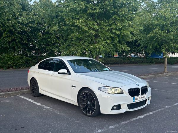 BMW 5-Series Saloon, Diesel, 2015, White