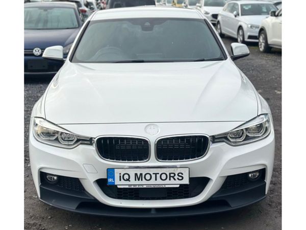 BMW 3-Series Saloon, Diesel Plug-in Hybrid, 2016, White