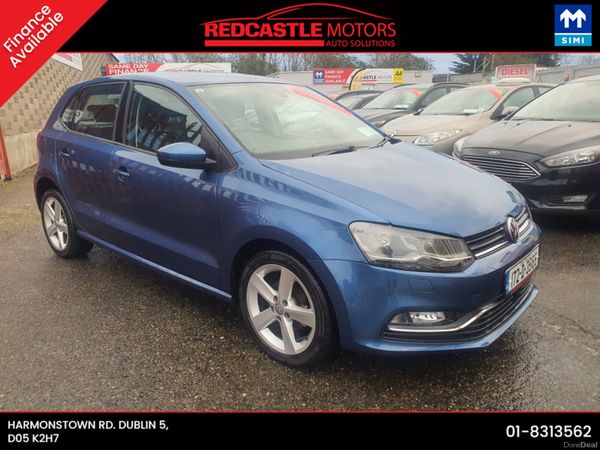 Volkswagen Polo Hatchback, Petrol, 2017, Blue