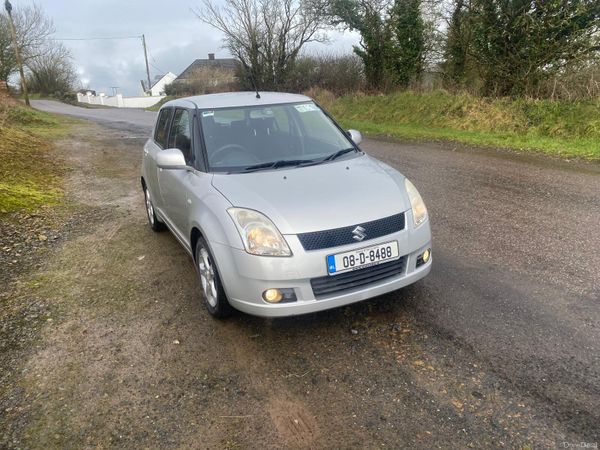 Suzuki Swift Hatchback, Petrol, 2008, Silver