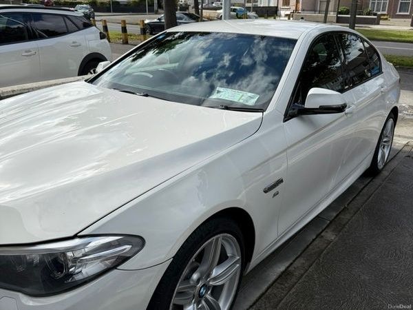 BMW 5-Series Saloon, Diesel, 2016, White