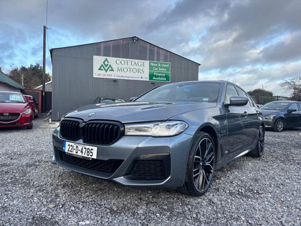 BMW 5-Series Saloon, Petrol Plug-in Hybrid, 2022, Grey
