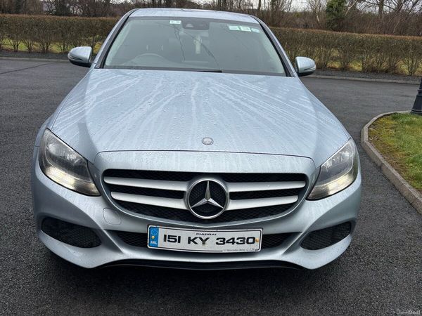 Mercedes-Benz C-Class Saloon, Diesel, 2015, Silver