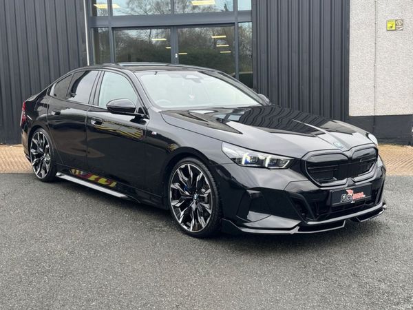BMW 5-Series Saloon, Petrol Hybrid, 2024, Black