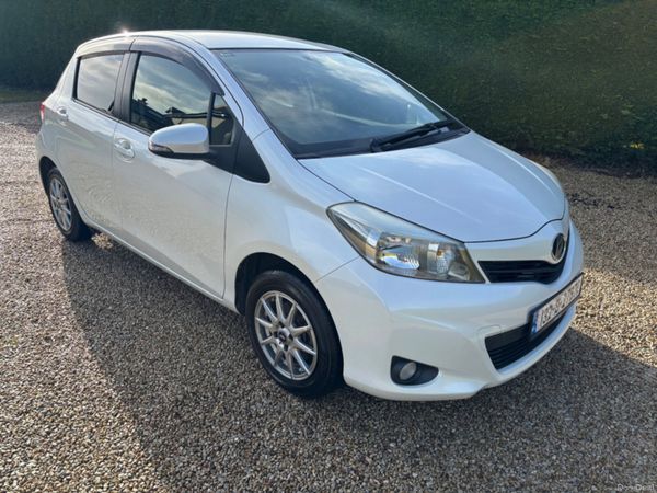 Toyota Vitz Hatchback, Petrol, 2013, White