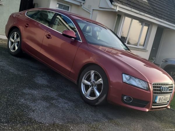 Audi A5 Hatchback, Diesel, 2010, Red