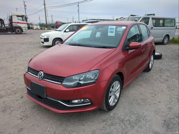 Volkswagen Polo Hatchback, Petrol, 2017, Red