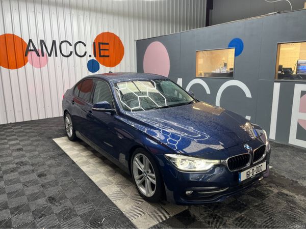 BMW 3-Series Saloon, Diesel, 2016, Blue