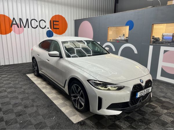 BMW i4 Saloon, Electric, 2022, White