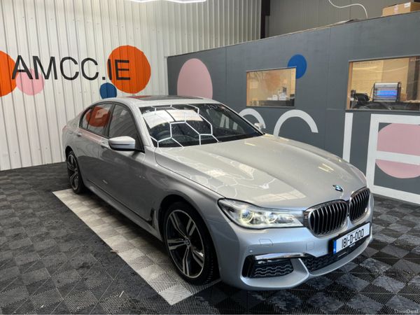 BMW 7-Series Saloon, Petrol Plug-in Hybrid, 2018, Grey