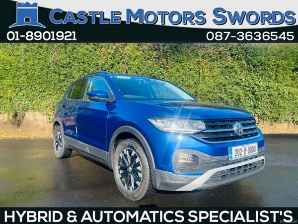 Volkswagen T-Cross SUV, Petrol, 2020, Blue