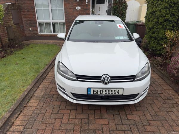 Volkswagen Golf Hatchback, Petrol, 2015, White