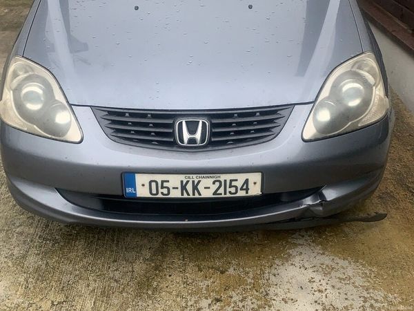 Honda Civic Hatchback, Petrol, 2005, Grey