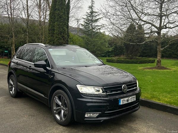 Volkswagen Tiguan SUV, Diesel, 2017, Black