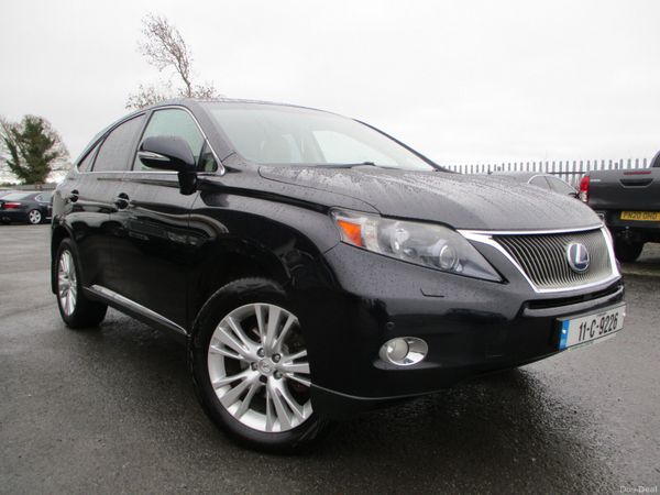 Lexus RX SUV, Petrol Hybrid, 2011, Black
