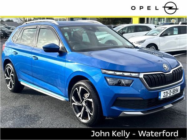 Skoda Kamiq Hatchback, Petrol, 2022, Blue