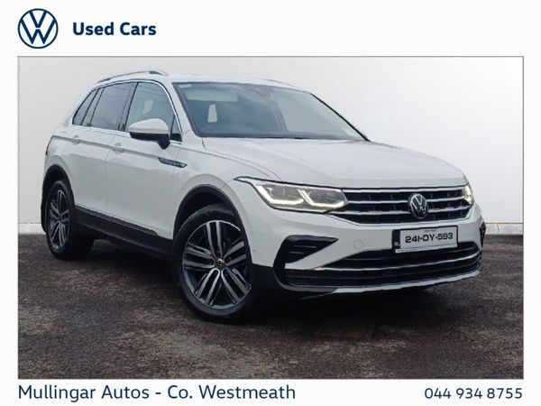 Volkswagen Tiguan SUV, Diesel, 2024, White