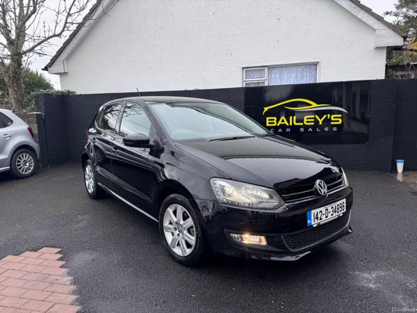 Volkswagen Polo Hatchback, Petrol, 2014, Black
