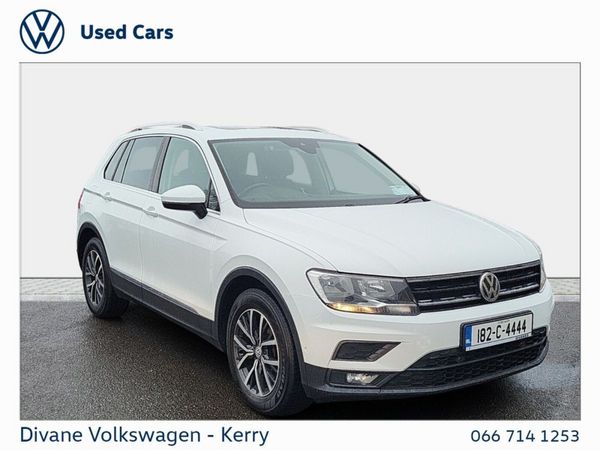 Volkswagen Tiguan SUV, Diesel, 2018, White