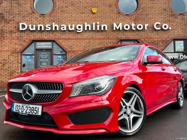 Mercedes-Benz CLA Saloon, Petrol, 2013, Red