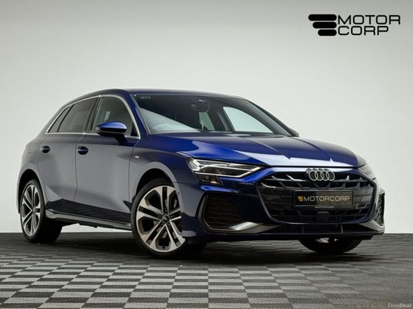 Audi A3 Hatchback, Petrol Plug-in Hybrid, 2025, Blue