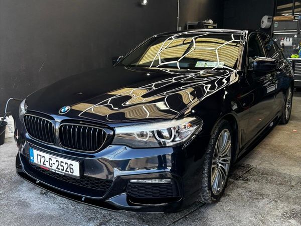 BMW 5-Series Saloon, Diesel, 2017, Black