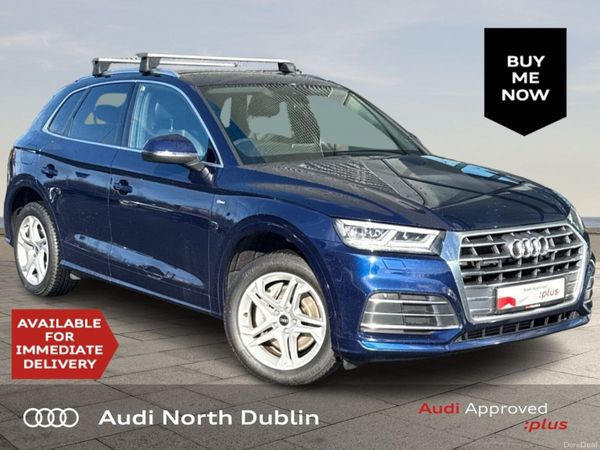 Audi Q5 SUV, Petrol Plug-in Hybrid, 2020, Blue