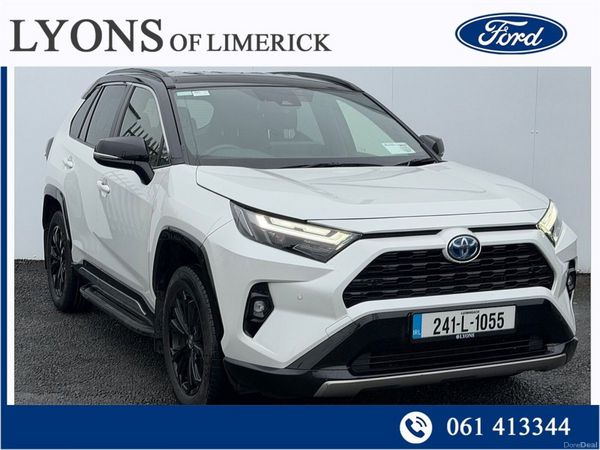 Toyota RAV4 SUV, Petrol Hybrid, 2024, Grey