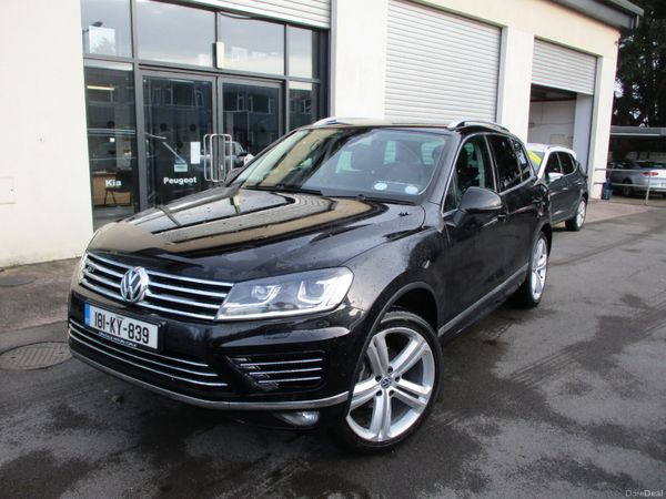 Volkswagen Touareg SUV, Diesel, 2018, Black
