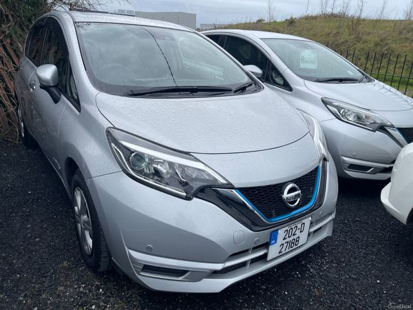 Nissan Note Hatchback, Petrol Hybrid, 2020, Silver