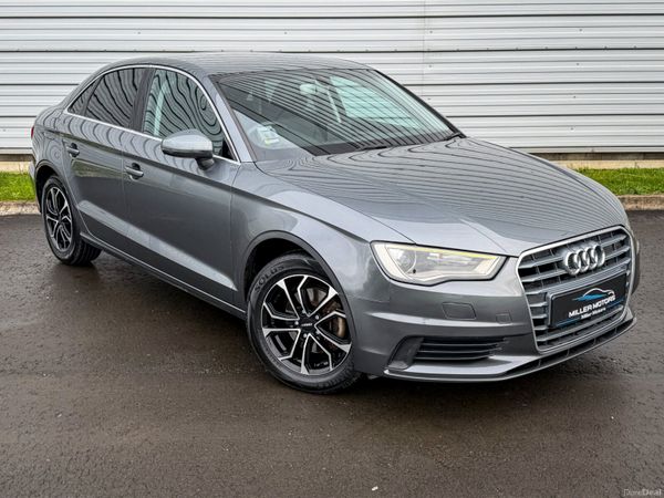 Audi A3 Saloon, Petrol, 2015, Grey