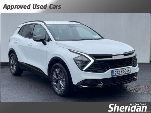 Kia Sportage SUV, Petrol Hybrid, 2024, White
