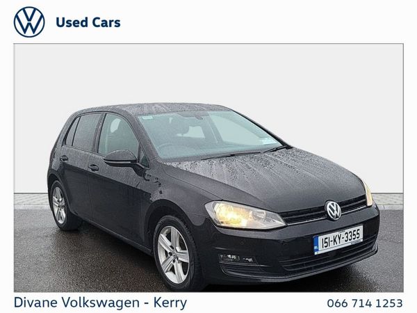 Volkswagen Golf Hatchback, Diesel, 2015, Black