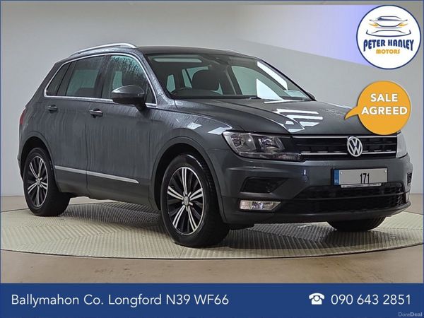Volkswagen Tiguan SUV, Diesel, 2017, Grey