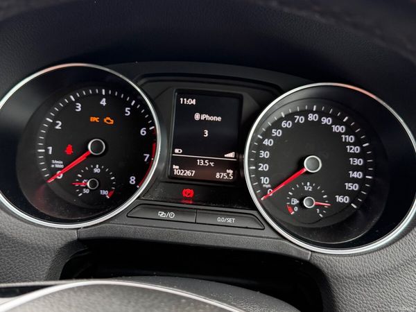 Volkswagen Polo Hatchback, Petrol, 2015, Red