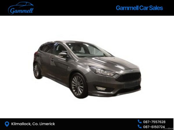 Ford Focus Hatchback, Diesel, 2017, Grey
