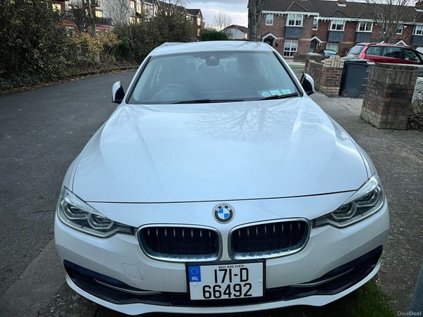 BMW 3-Series Saloon, Diesel, 2017, White