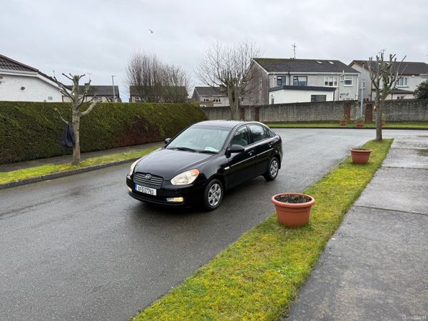 Hyundai Accent Saloon, Petrol, 2007, Black