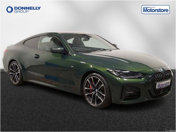 BMW 4-Series Coupe, Petrol, 2022, Green