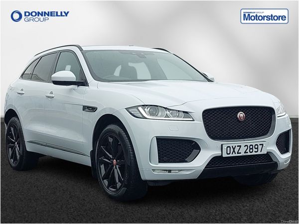 Jaguar F-Pace Estate, Diesel, 2020, White