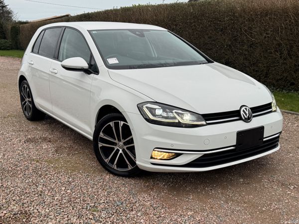 Volkswagen Golf Hatchback, Petrol, 2019, White